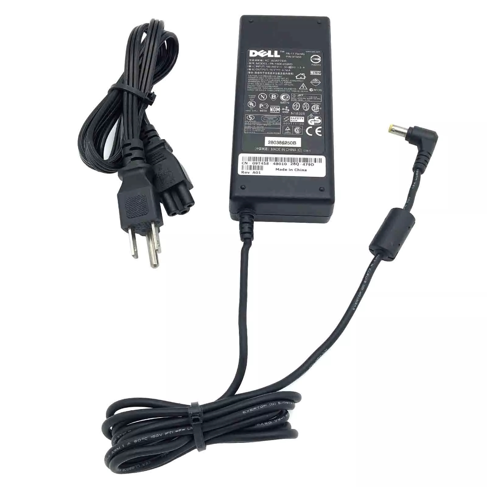 *Brand NEW*Genuine Dell PA-1900-05WD 19V 4.74A 90W AC Adapter Laptop Power Supply
